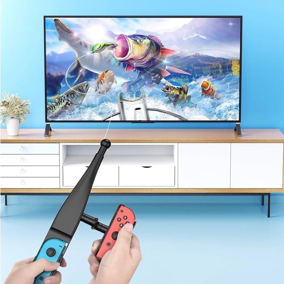 New Fishing Rod for Nintendo Switch Joy-Con - Picture 4 of 4
